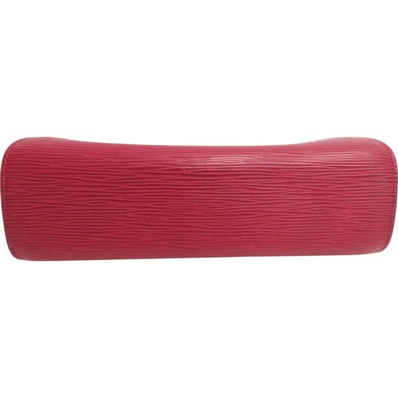 184222BR (L3) Louis Vuitton Clutch Bag Dauphine MM Red Epi Leather - Picture 7 of 13